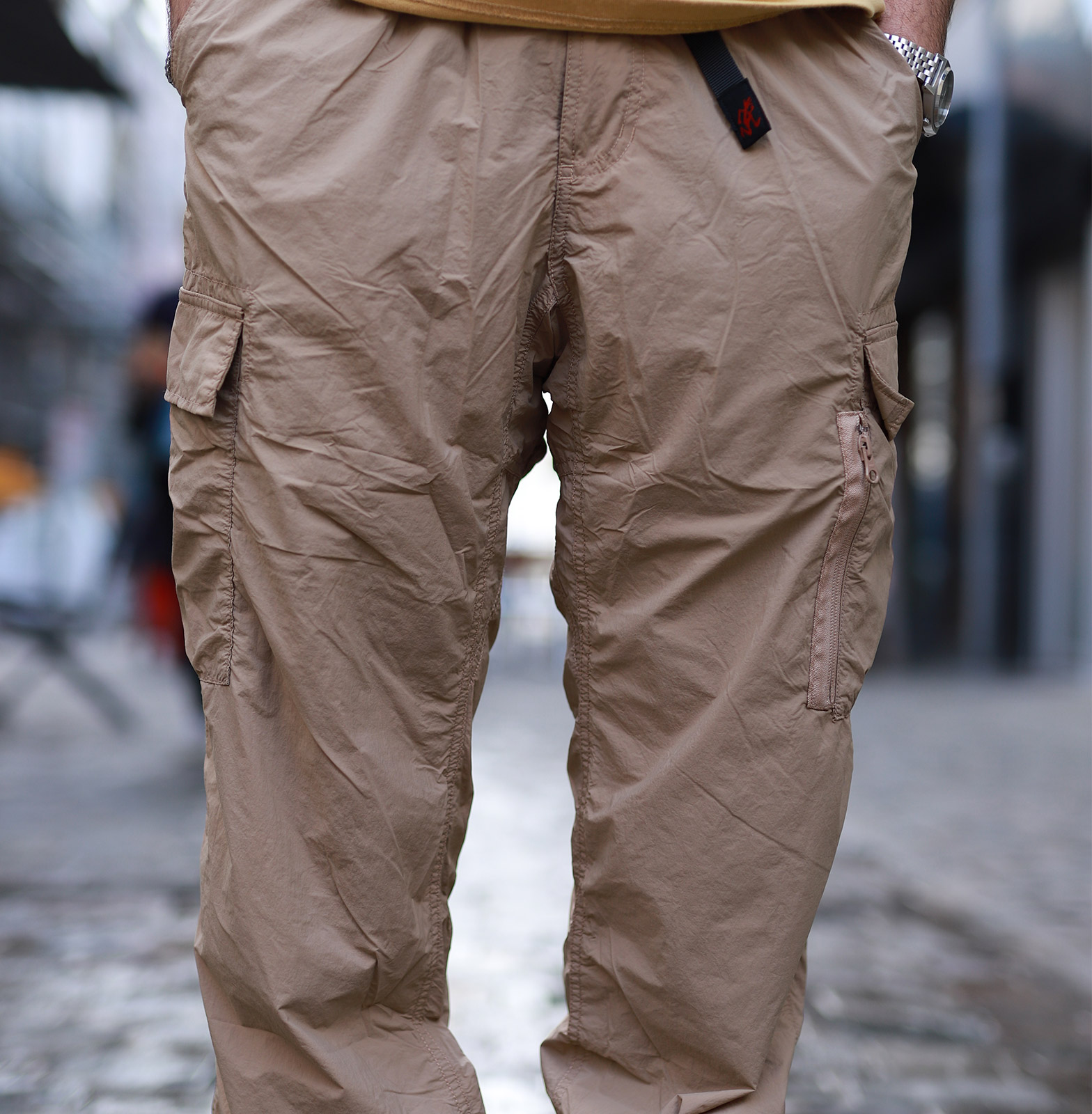 Wide-leg nylon pants with detail - Pants and cargo pants - BSK Teen |  Bershka